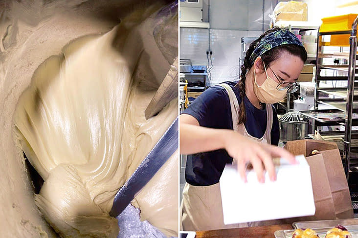 Basket Break founder Daphne Ng oversees everything from mixing the brioche dough to packing deliveries.