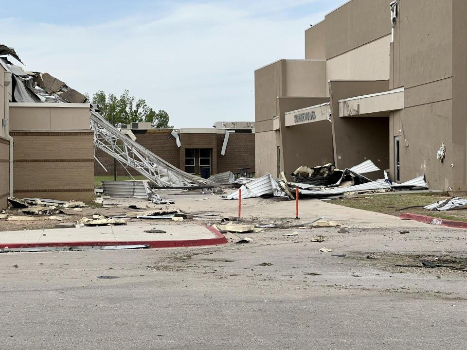 Two propositions on an April 2 ballot would help the Shawnee school district make improvements and recover from the aftermath of the April 19, 2023, tornado that damaged some school facilities.