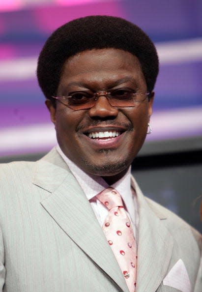 NEW YORK - MARCH 19: Actor Bernie Mac makes an appearance on BET's 106 & Park on March 19, 2007 in New York City. (Photo by Scott Gries/Getty Images)