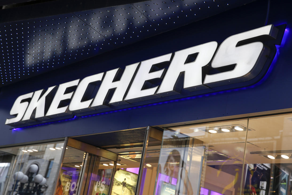 The outside of a Skechers shoe store