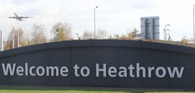 Heathrow Airport signage