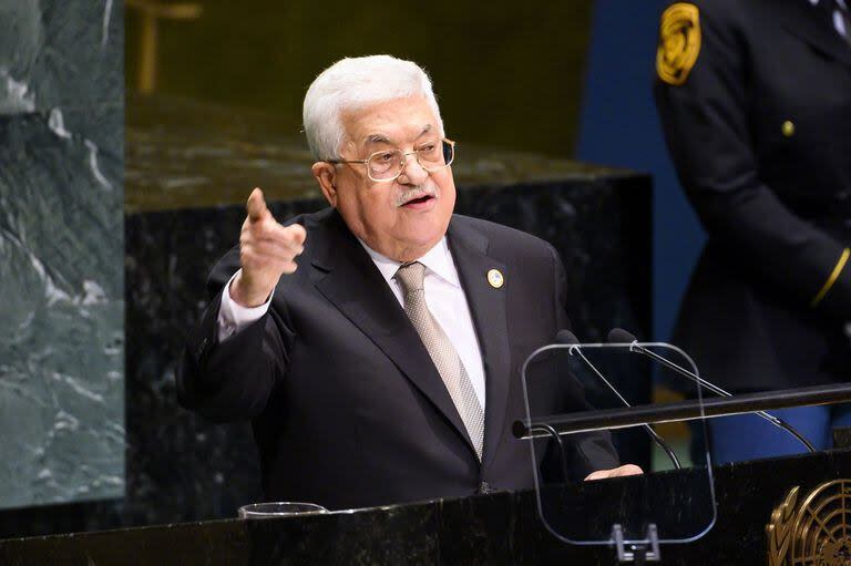 El presidente de la Autoridad Nacional Palestina, Mahmoud Abbas