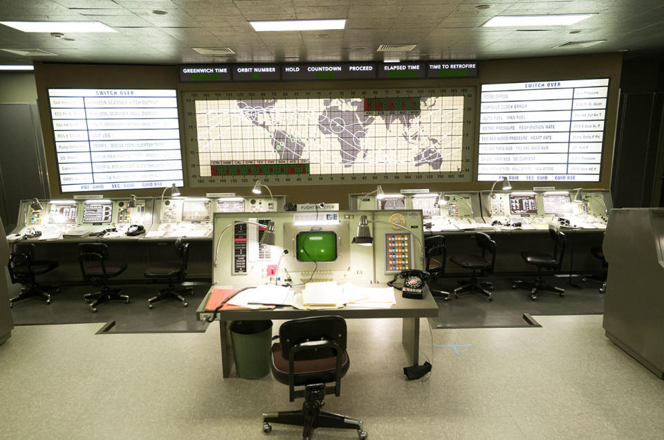 NASA's Historic First Mission Control Center Recreated for 'Hidden Figures'