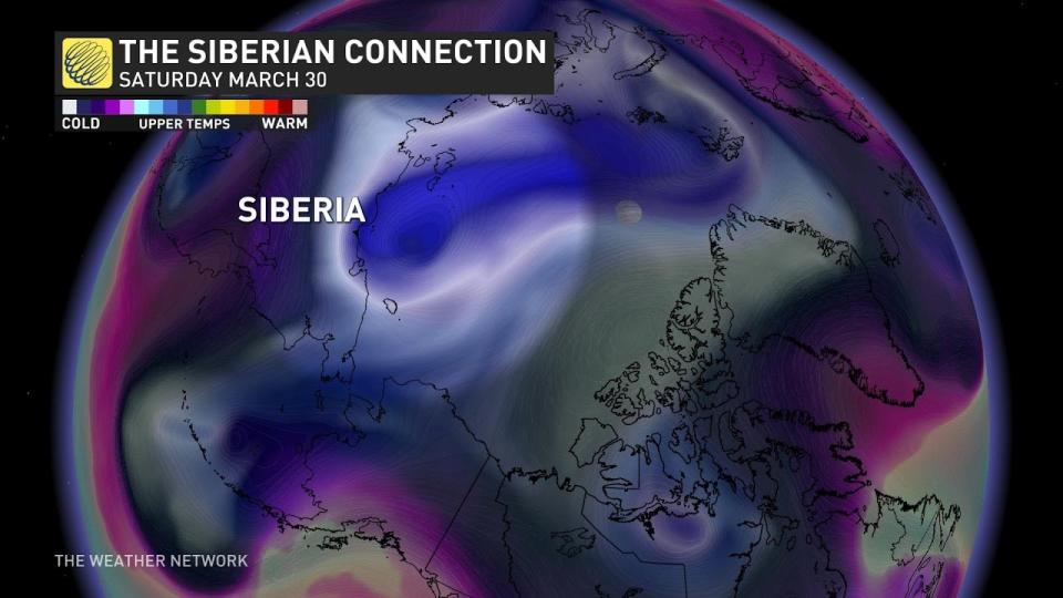 Eclipse Upper Level Pattern March 29 2024 This Weekend