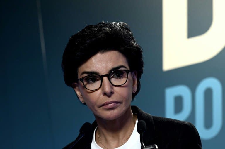 Rachida Dati à Paris, le 15 mars 2020 - Philippe LOPEZ © 2019 AFP