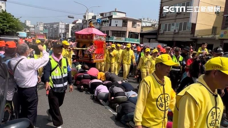 白沙屯媽祖今進香第5天，已來到雲林縣內。（圖／記者鄭尹翔、林宥村攝影）