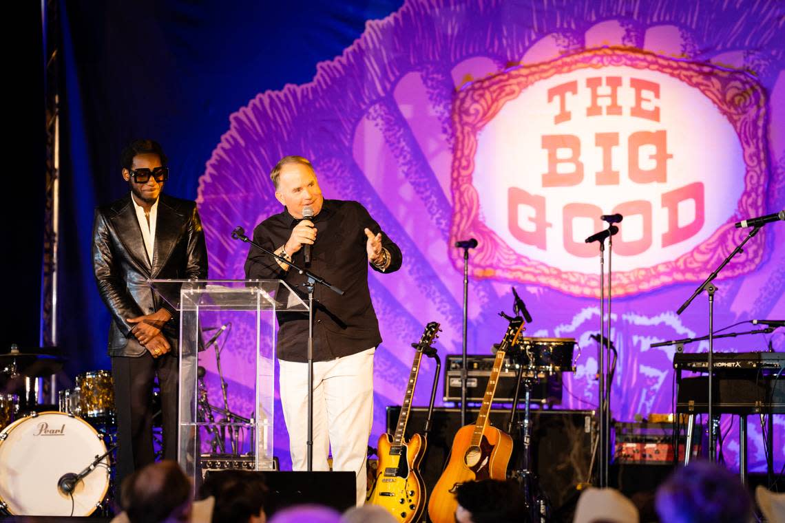 The Big Good, a charity started by singer Leon Bridges and former TCU football coach Gary Patterson, raised over a $1 million to support Tarrant County organizations.