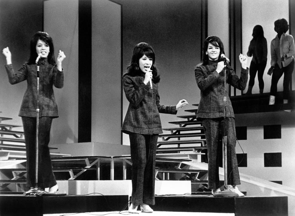 The Ronettes in 1966, from left: Estelle Bennett, Ronnie Spector and Nedra Talley - Credit: Everett Collection