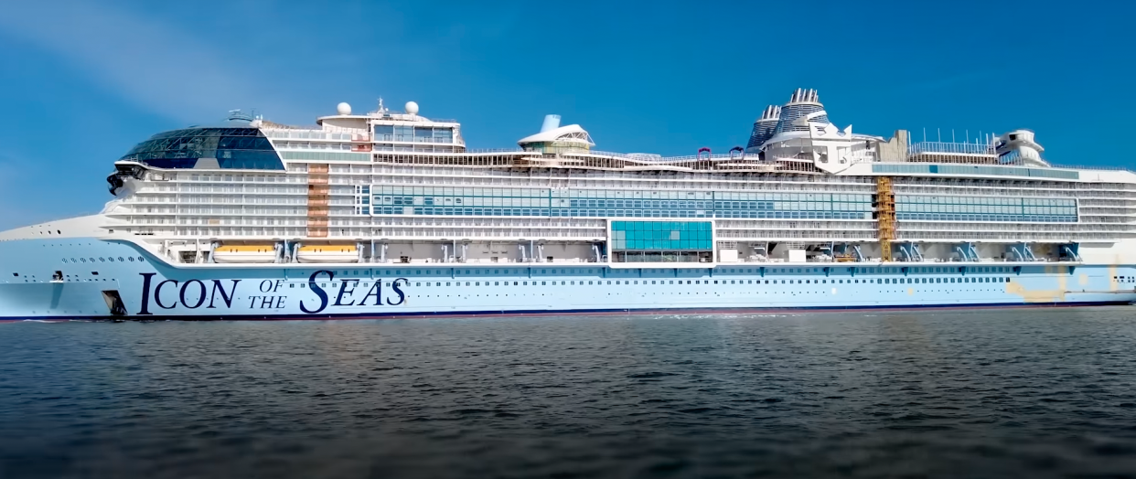 The huge ship will be the largest cruise ship in the world. (Royal Caribbean/YouTube)