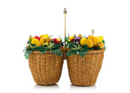 <p>Charlotte Olympia Fruit Basket bag, $3,095, <a rel="nofollow noopener" href="http://us.charlotteolympia.com/spring-17/fruit-basket/S173129WKP0960.html#cgid=SPRING+17+TOP&start=26" target="_blank" data-ylk="slk:CharlotteOlympia.com" class="link ">CharlotteOlympia.com</a> </p>