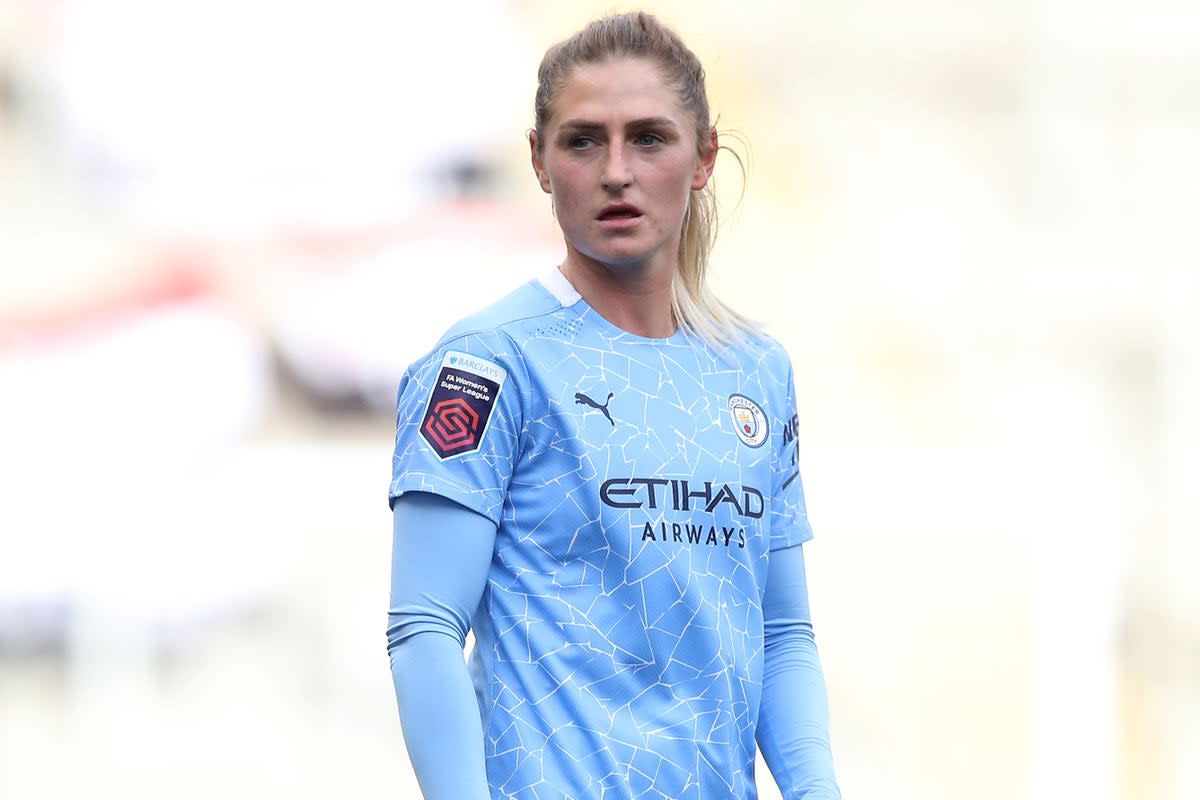 Midfielder Laura Coombs has signed a two-year extension with Manchester City (Martin Rickett/PA) (PA Archive)