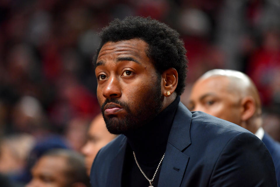 John Wall is still recovering from rupturing his Achilles, but he wouldn't play in the NBA restart even if he was healthy. (Photo by Alika Jenner/Getty Images)