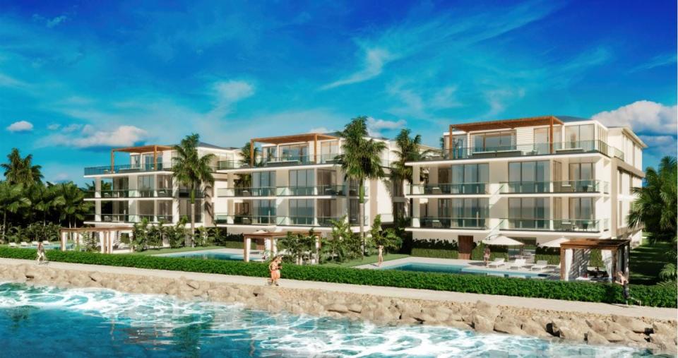 The new ICON condominium in Palm Beach Shores is expected to be finished by the end of the year. The units sold for between $2 and $5 million.