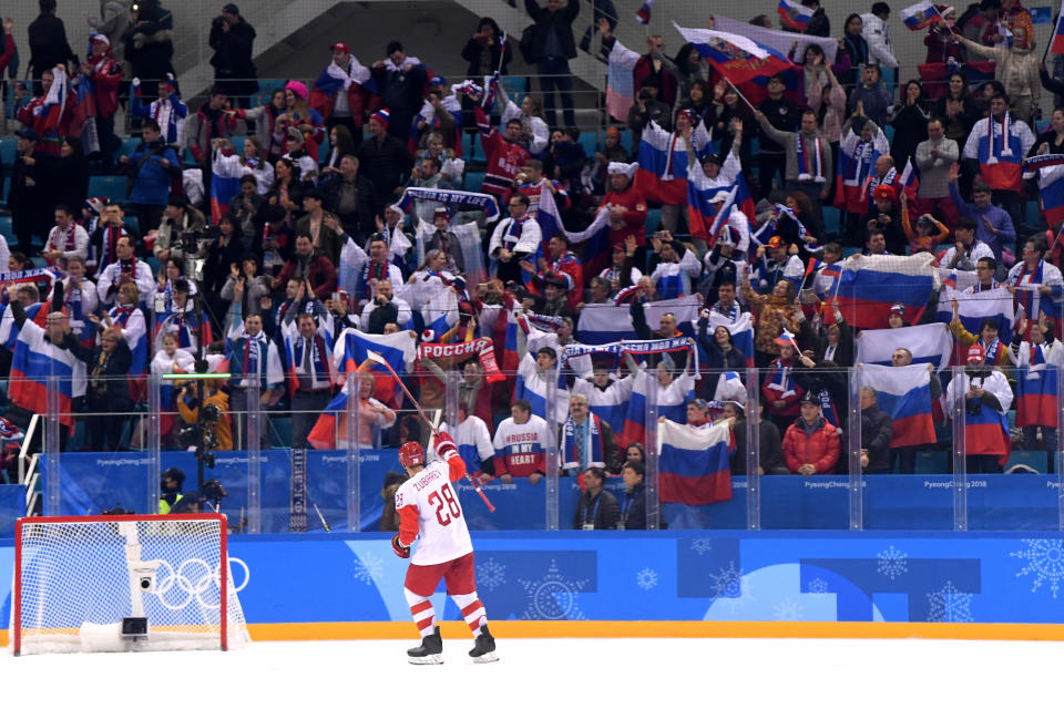 Der Jubel der “Fans aus Russland” war schier grenzenlos. Nicht der einzige russische Triumph des Tages.