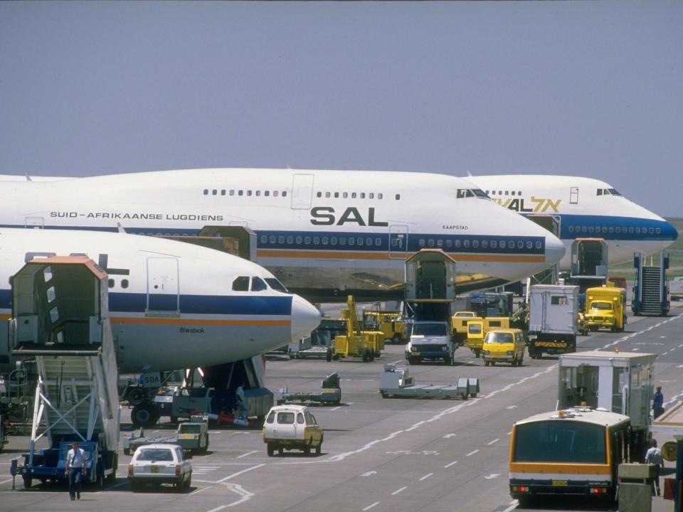 South African Airways Boeing 747