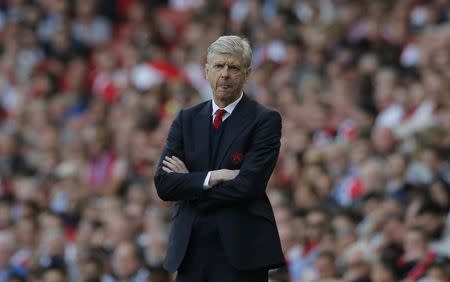 Britain Football Soccer - Arsenal v Everton - Premier League - Emirates Stadium - 21/5/17 Arsenal manager Arsene Wenger Action Images via Reuters / Andrew Couldridge Livepic