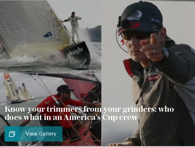 Know your trimmers from your grinders: who does what in an America's Cup crew