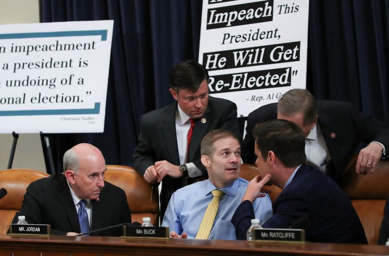 House Judiciary Committee holds hearing on Trump impeachment inquiry on Capitol Hill in Washington