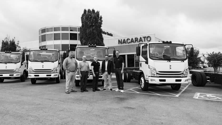 Pictured (left to right):  Kevin Lowry, Scott Shipp, Patrick Daily, Jim Connelly and Sawyer Sparks