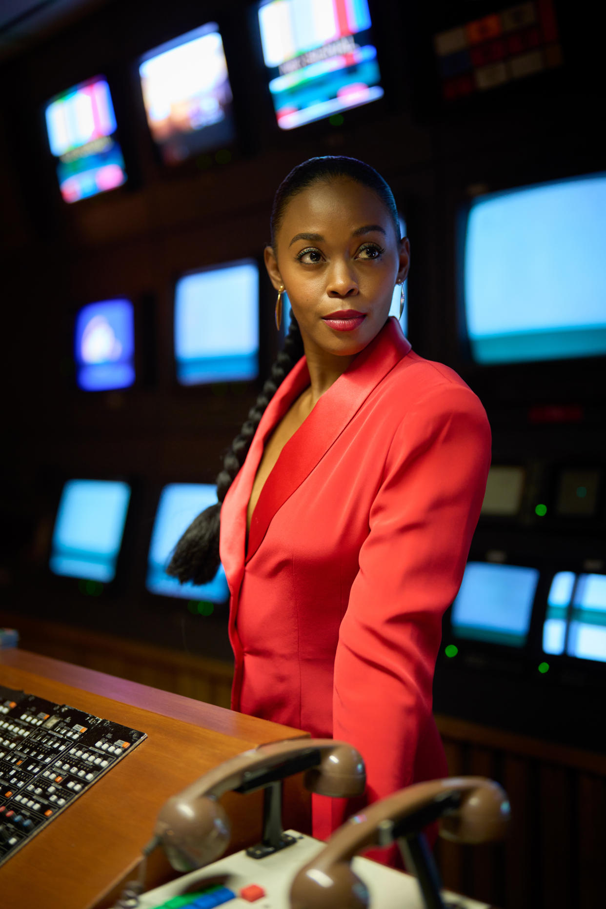 Nafessa Williams in character as Cameron Cook (Disney+/PA)