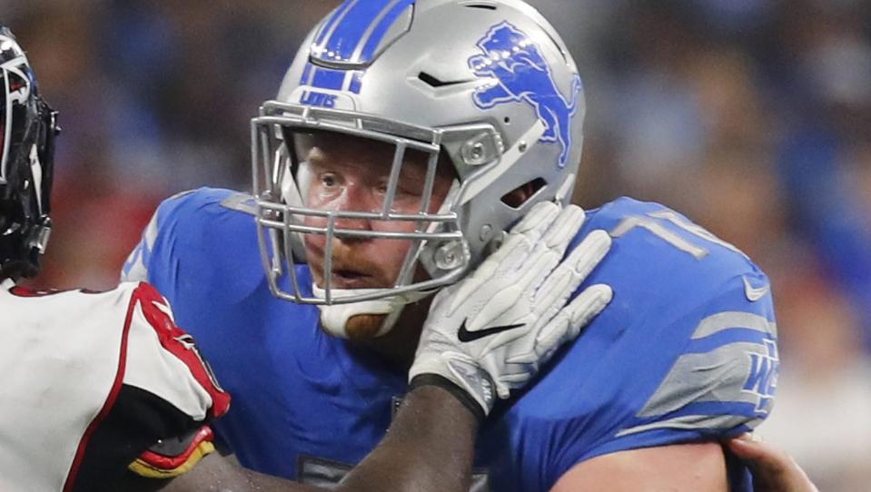 Lions right guard T.J. Lang returned to practice this week after suffering another concussion in September.