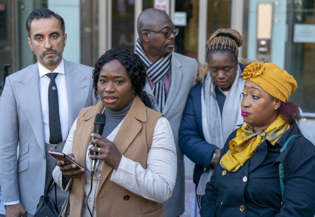 Sheku Bayoh family