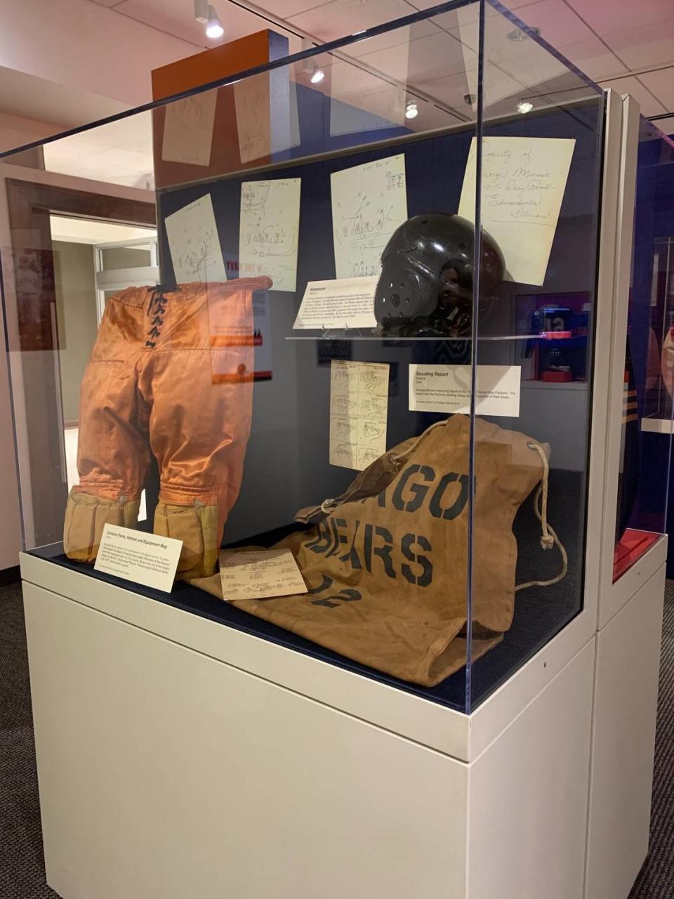 “Gridiron Champs: George Halas & the Chicago Bears” at the National Czech and Slovak Museum and Library in Cedar Rapids, Iowa, centers on George Halas, who played a significant role in the formation of the National Football League