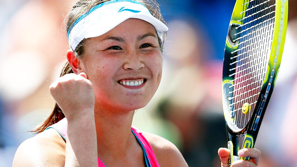 Peng Shuai, pictured here in action at the US Open in 2014.