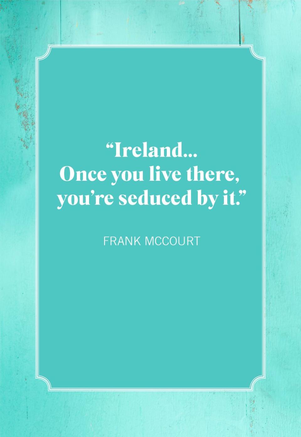 st patricks day quotes mccourt