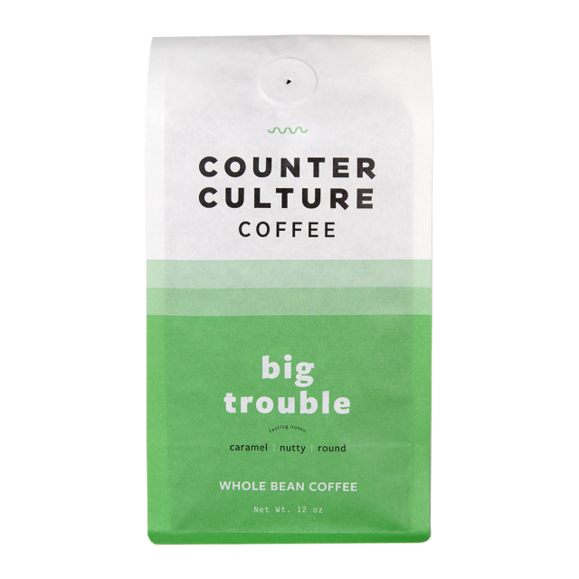 Counter Culture Coffee, Whole Bean, Big Trouble - 12 oz