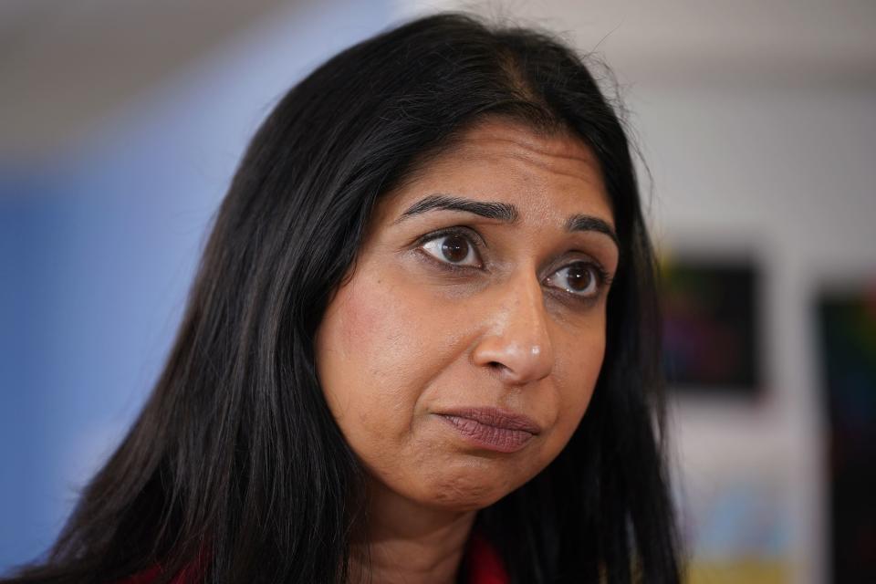 Home Secretary Suella Braverman said an investigation should be allowed to ‘play out’  (Yui Mok/PA) (PA Wire)