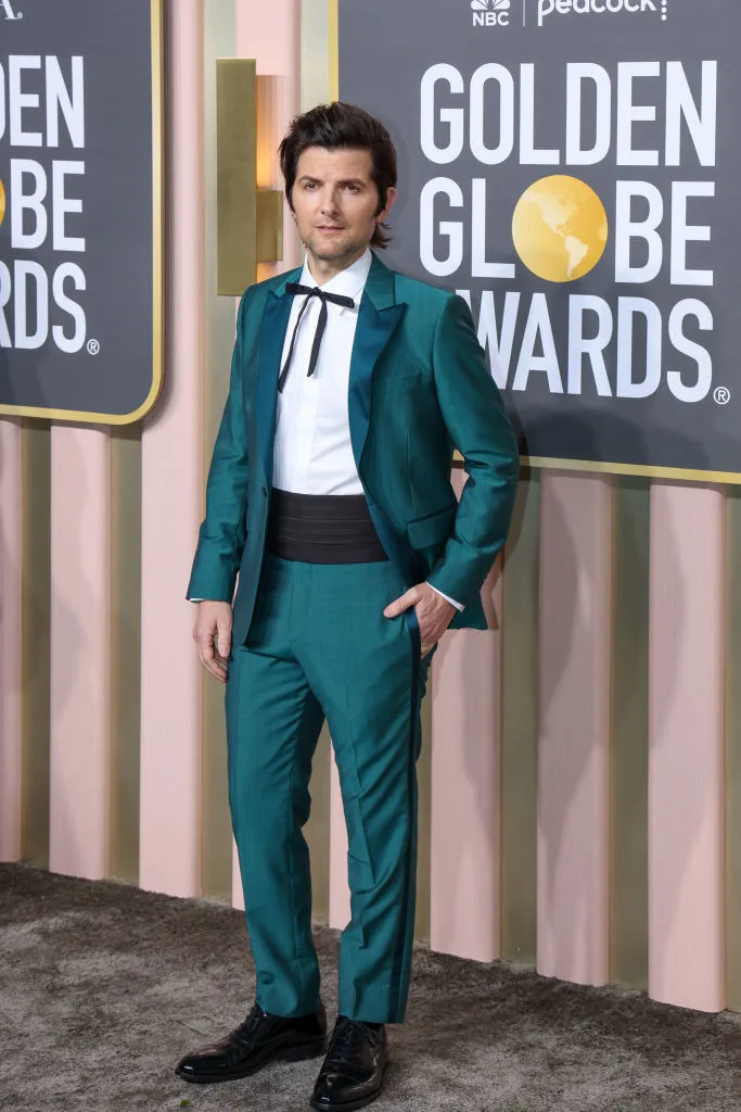 Adam Scott attends the 80th Annual Golden Globe Awards on Jan. 10 at the Beverly Hilton in Beverly Hills, Calif. (Photo: Robert Gauthier/Los Angeles Times)