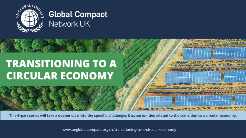 UN Global Compact Network UK, Wednesday, February 1, 2023, Press release picture