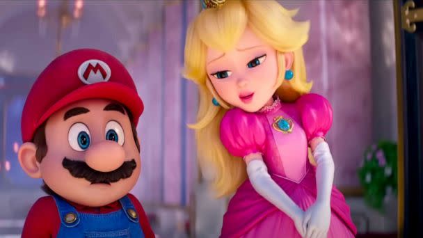 Anya Taylor-Joy dresses up as Princess Peach at 'Super Mario Bros. Movie'  premiere - ABC News