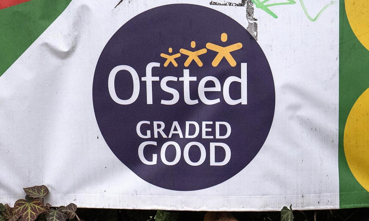 <span>The DfE said Ofsted’s headline grades provided ‘a succinct and accessible summary for parents’.</span><span>Photograph: Carl Court/Getty Images</span>