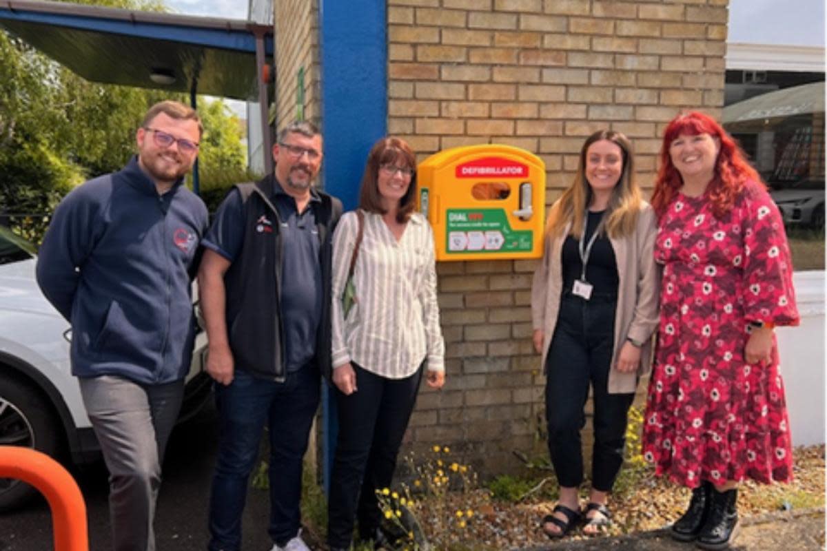 The two defibrillators have been donated in memory of James Brady <i>(Image: Headway)</i>
