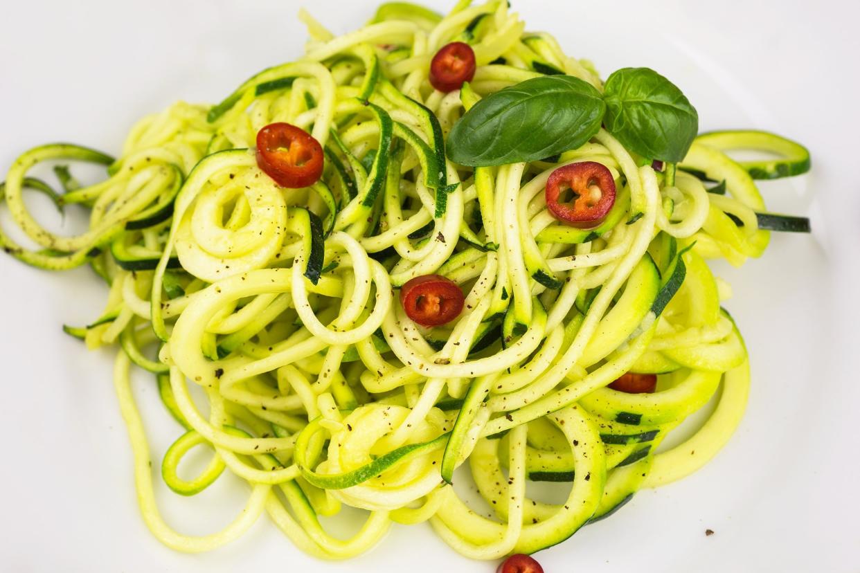 Spiralized Veggie 'Noodle' Salad