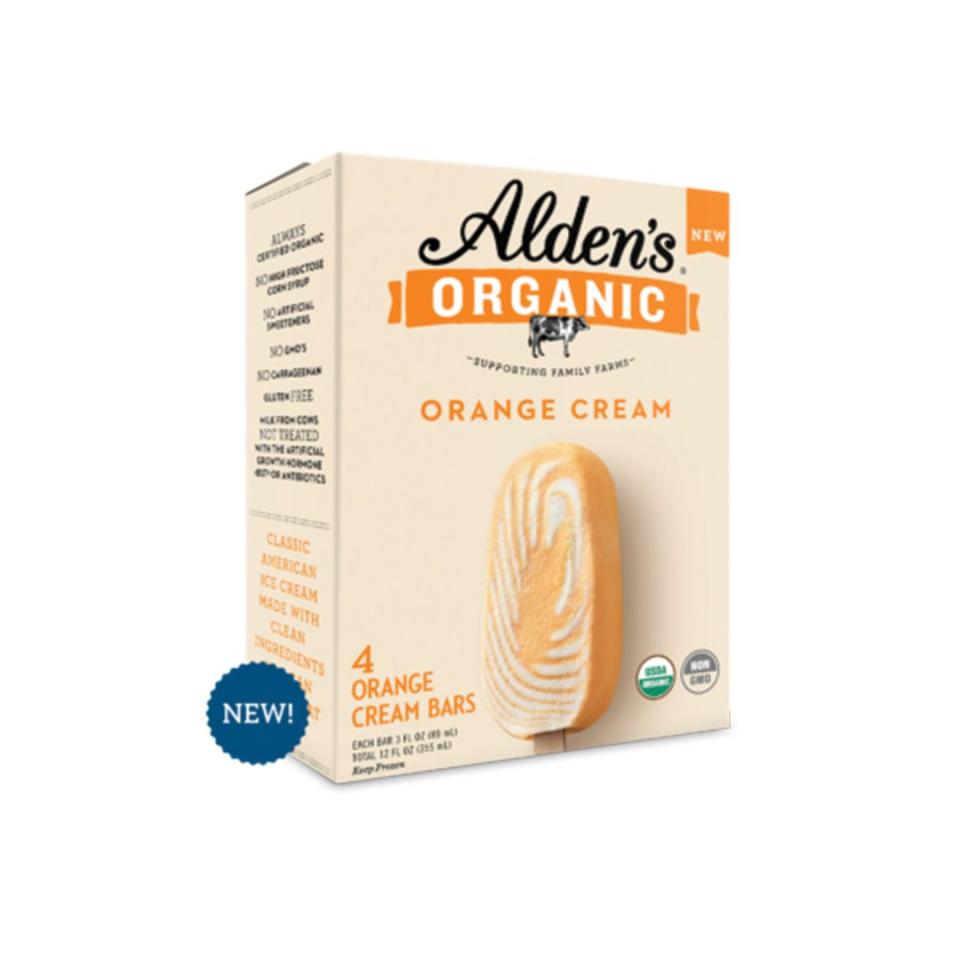 Alden’s Organic Orange Cream Bars
