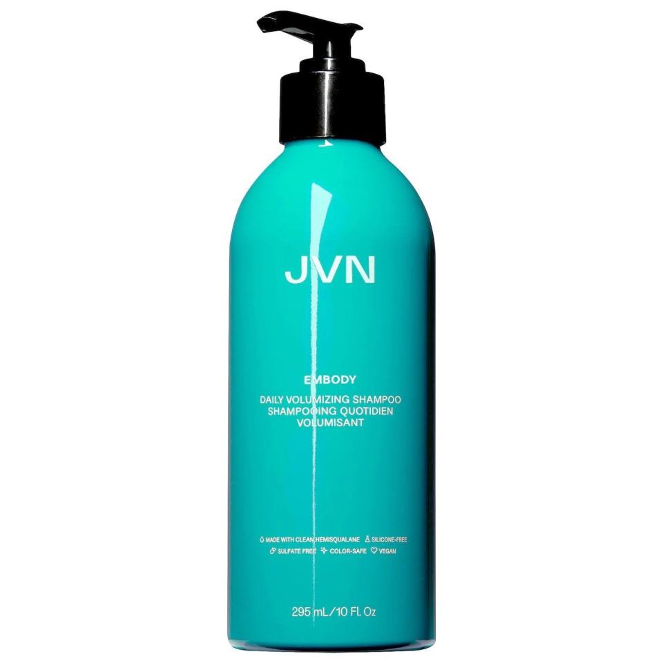 <p><a href="https://go.redirectingat.com?id=74968X1596630&url=https%3A%2F%2Fwww.sephora.com%2Fproduct%2Fjvn-embody-daily-volumizing-shampoo-P476453&sref=https%3A%2F%2Fwww.harpersbazaar.com%2Fbeauty%2Fhair%2Fg39530410%2Fbest-volumizing-shampoo%2F" rel="nofollow noopener" target="_blank" data-ylk="slk:Shop Now;elm:context_link;itc:0;sec:content-canvas" class="link ">Shop Now</a></p><p>Embody Daily Volumizing Shampoo</p><p>sephora.com</p><p>$21.00</p><span class="copyright">Sephora </span>