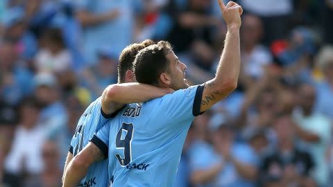 Bobo Central Coast Mariners v Sydney FC A-League 08012017