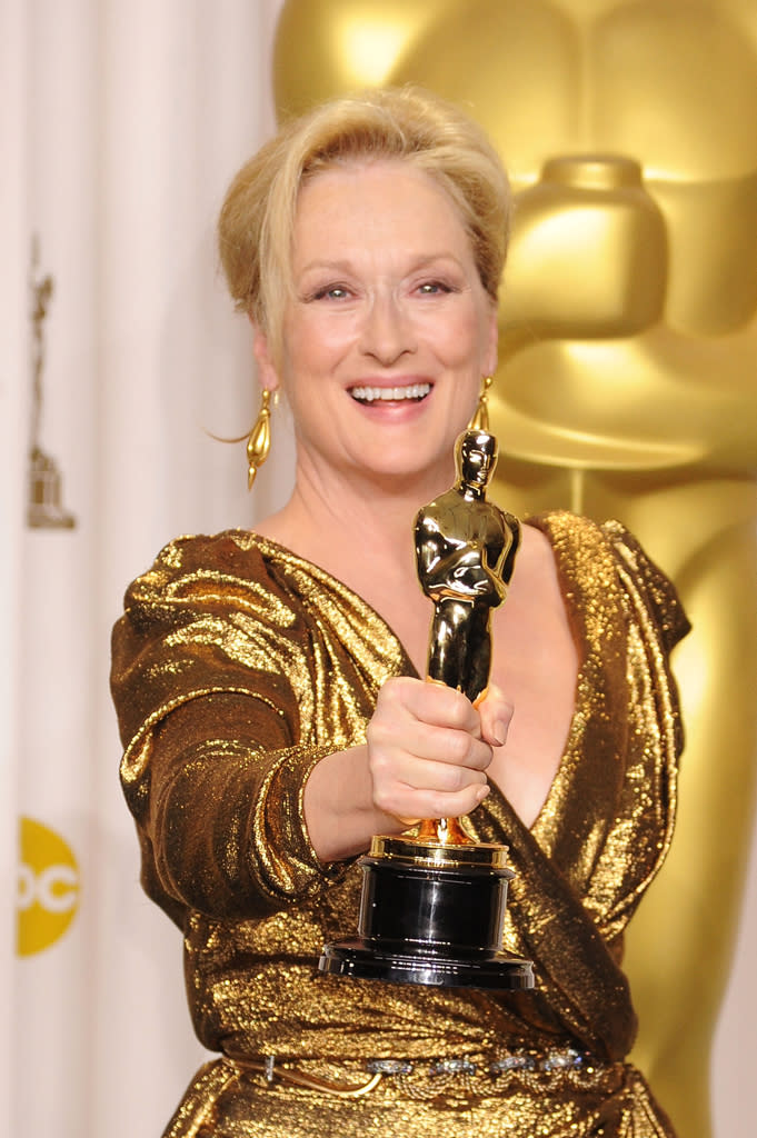 Meryl Streep<br><br> Best actress Meryl Streep can now truly rest on her laurels with three Oscars on her shelf. She'll continue to play leading ladies, expanding the range of images of the 60-plus set onscreen, mixing comedies and dramas. First she, Tommy Lee Jones, and Steve Carell unite in "Great Hope Springs," a dramedy due out next summer about a middle-aged husband and wife who attend couples counseling camp. And then Streep is set to bring Tracy Letts's award-winning play "August: Osage County" to the big screen opposite Julia Roberts.