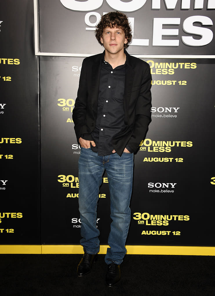 30 Minutes or Less 2011 LA Premiere Jesse Eisenberg