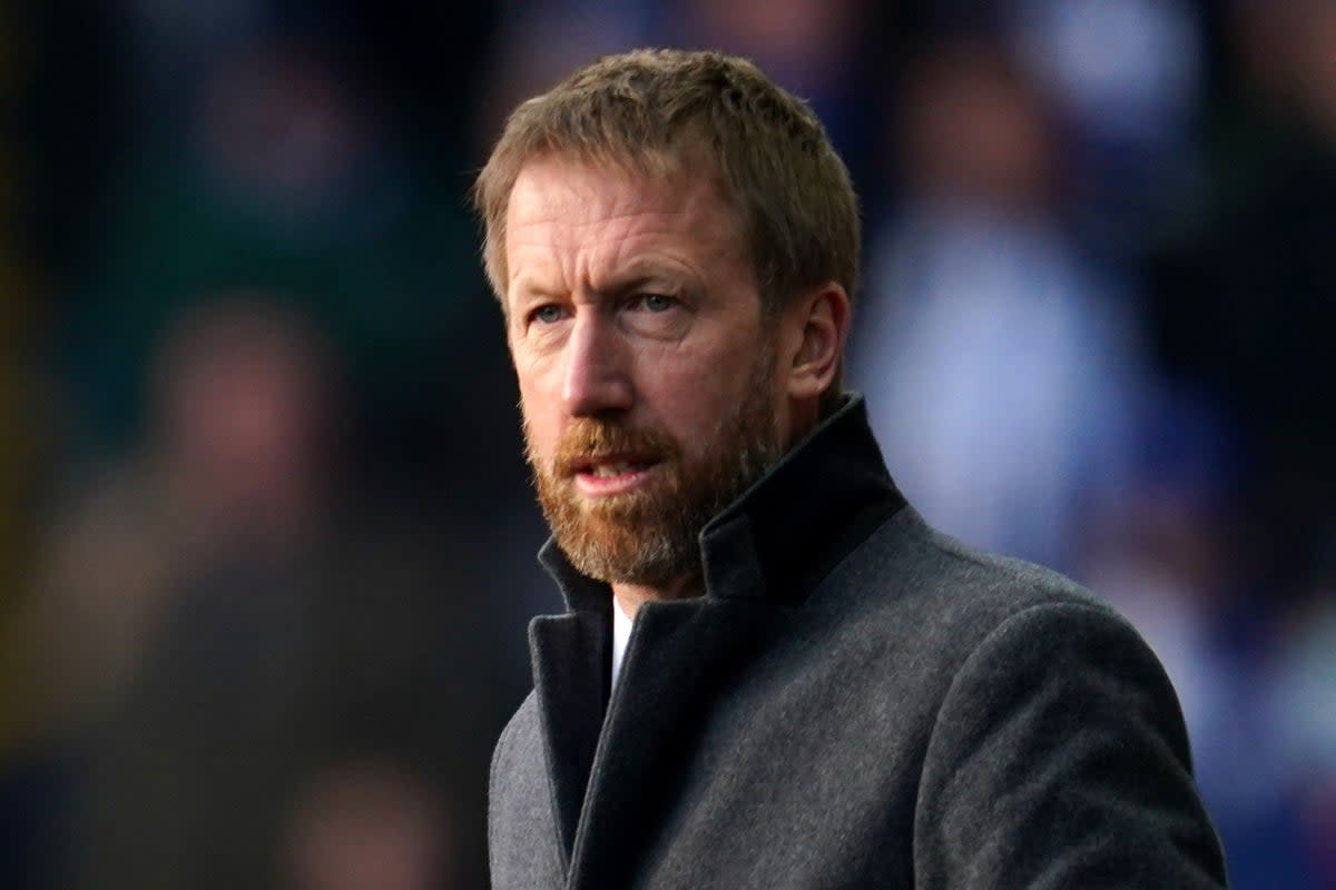 Graham Potter asked for more patience as he settles into the head coach’s chair at Chelsea (Nick Potts/PA) (PA Wire)