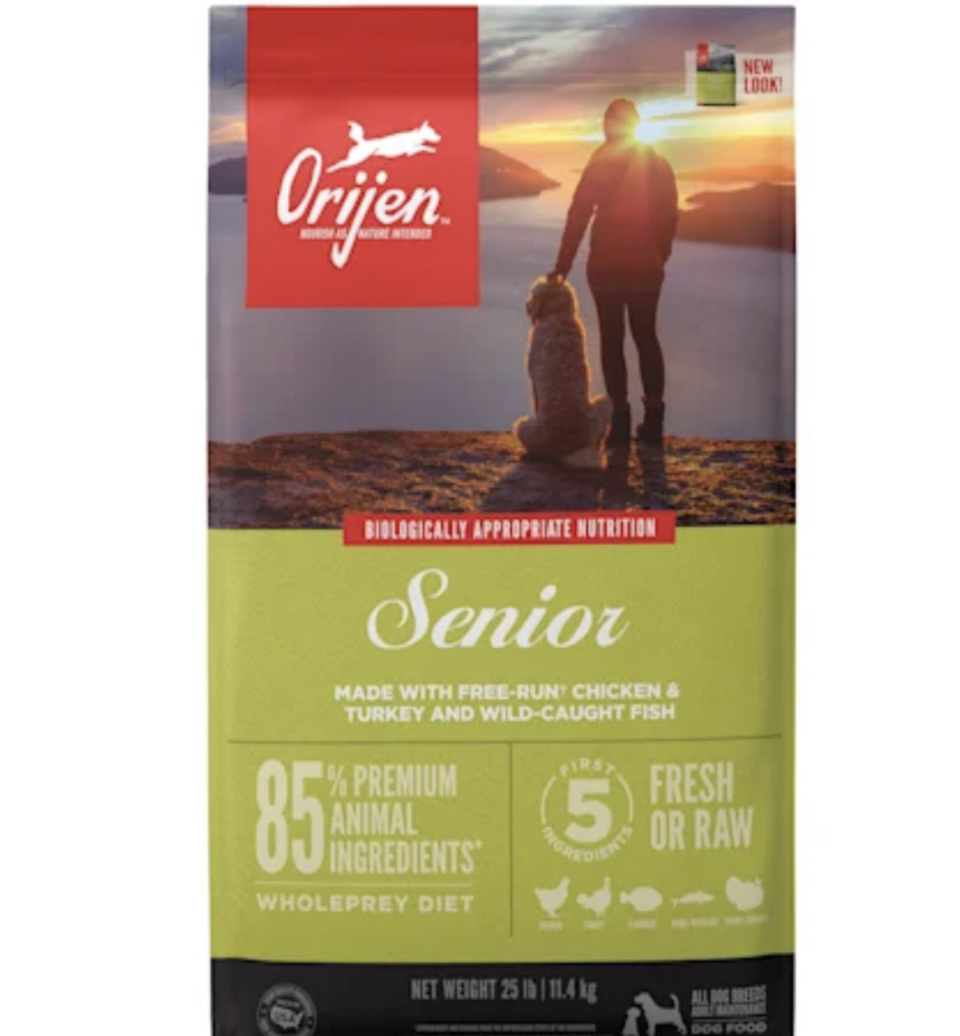 Champion Petfoods’ Orijen Grain-free Senior Dry Dog Food-best-dog-foods