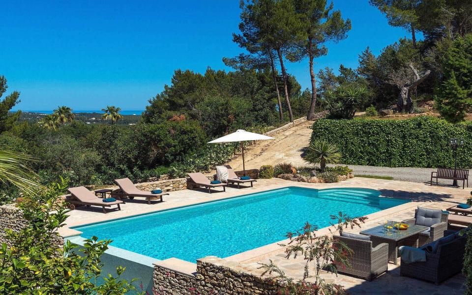 The large pool is one of Villa Finca Nico's biggest selling points