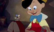 <p><em>Pinocchio</em> follows a wooden puppet made by toymaker Gepetto, who comes to life but has a nose that gets longer every time he lies. The animated film will be brought to life, though not by Sam Mendes. The James Bond director was attached to direct last May but dropped out three months later. The remake is still in development, with <i>Tom Hanks </i>linked with the role of Gepetto, although its most recent director <em>Paddington’s</em> Paul King has apparently <a rel="nofollow noopener" href="https://www.denofgeek.com/uk/movies/62743/paul-king-exits-disneys-live-action-pinocchio-film" target="_blank" data-ylk="slk:left the project.;elm:context_link;itc:0;sec:content-canvas" class="link ">left the project.</a> </p>