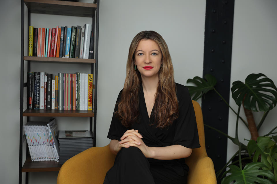 Romi Savova was a former banker before founding PensionBee in 2014. Photo: PensionBee