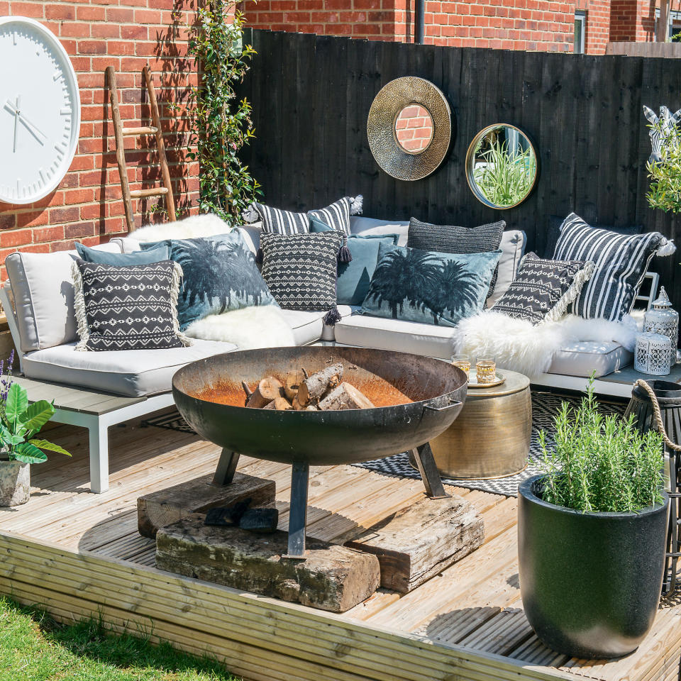 Keep things cosy with a fire pit