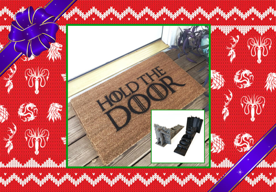 Hodor Doormat and Door Stop