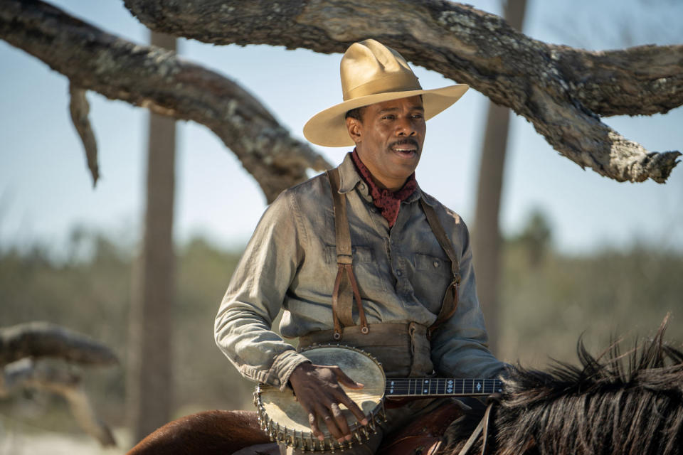 Colman Domingo as Mister in “The Color Purple.” (Eli Ade´ / Warner Bros.)